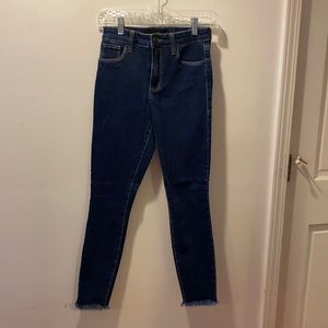 STS Blue Dark Washed Blue Skinny Jeans